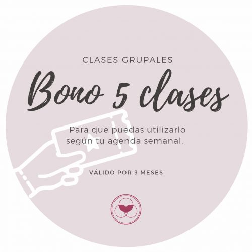Clases yoga grupal online Bono 5