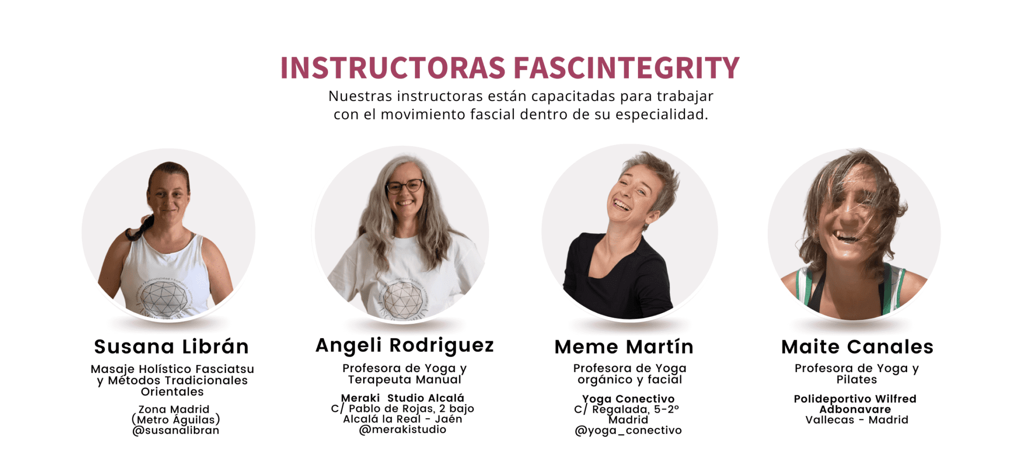 Instructoras Fascintegrity